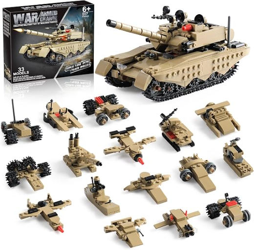 Decool Tank Blocks
