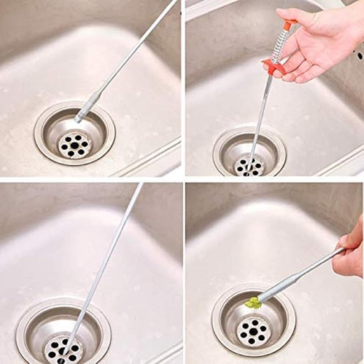 Stainless Steel Hair Catching Drain Cleaner - Image 2