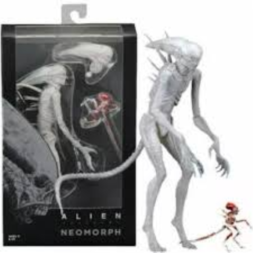 NCA -KO White Alien Covenant Neomorph 7 Action Figure Collection - Image 2