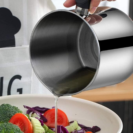 Stainless Steel Kitchen Oil Filter HOUSEHOLD OIL POT 1.5L - Image 2