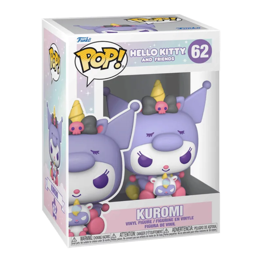 2pcs- Kuromi Funny Pop