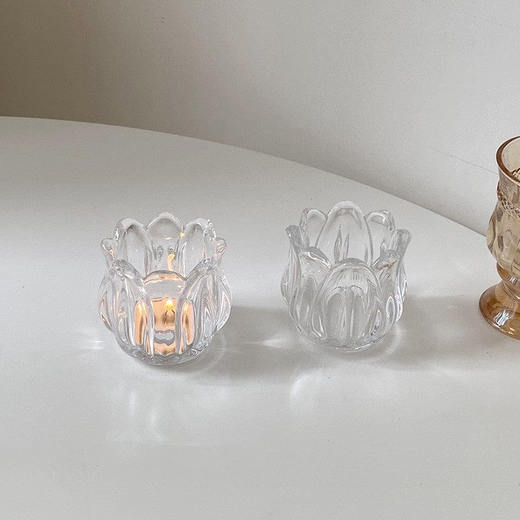 Crystal Flower Design LED Candle 🌺🕯️- (12 Piece Set) - Image 2