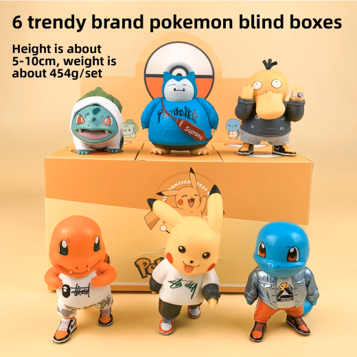 Pokimon boys set of 6 - Image 3
