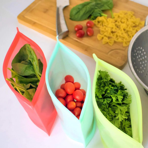 1000ML Silicone Food Storage Bag (1Pc) - Image 2