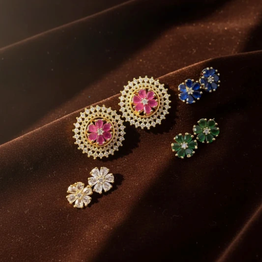Matte finishing Earring