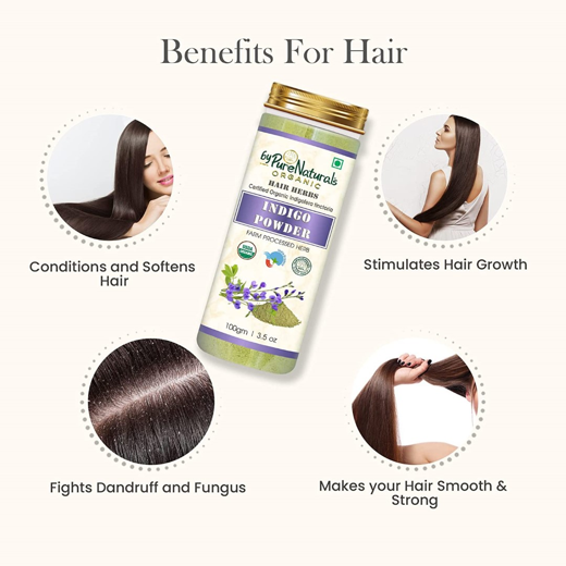 Natural Herbal Organic Indigo Leaf Powder - Image 4