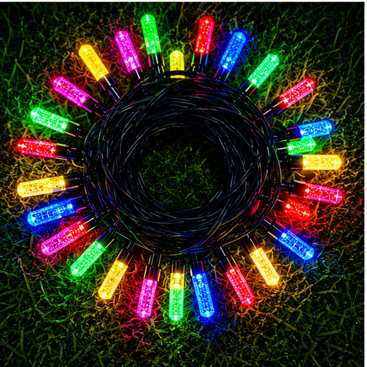 20M Sugarcane Multicolour String Light 42 Bulb (Print 35M) ✨ - Image 3