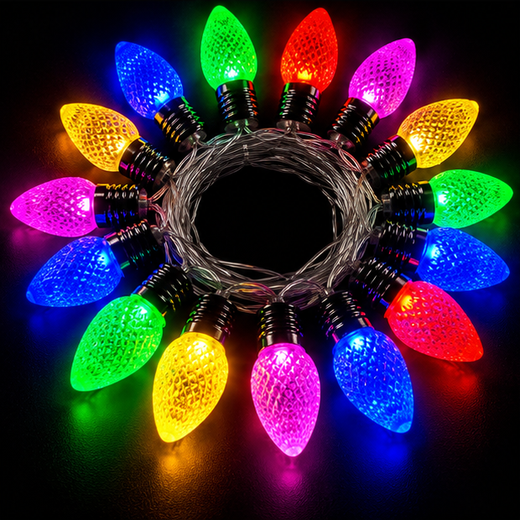 Multicolour Bulb Design Fancy String Light 10 Bulb ✨ - Image 3