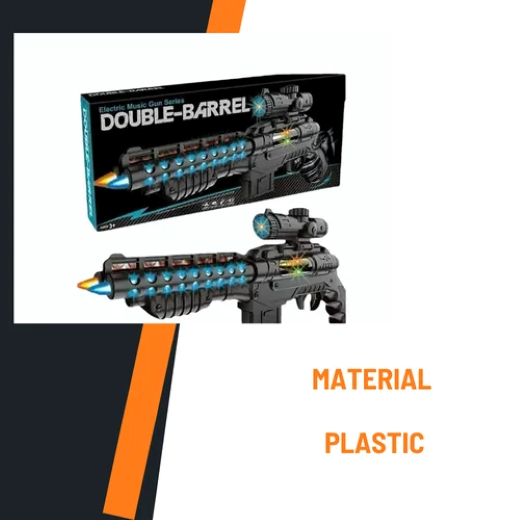 Double Barrel Musical Gun - Image 2