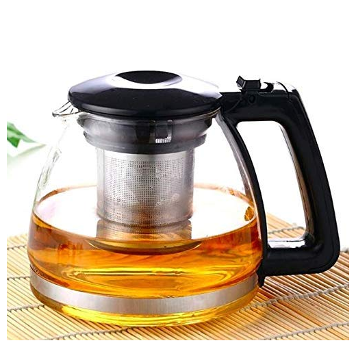 Green Tea Strainer Glass Kettle