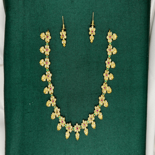 Gold Short Necklace