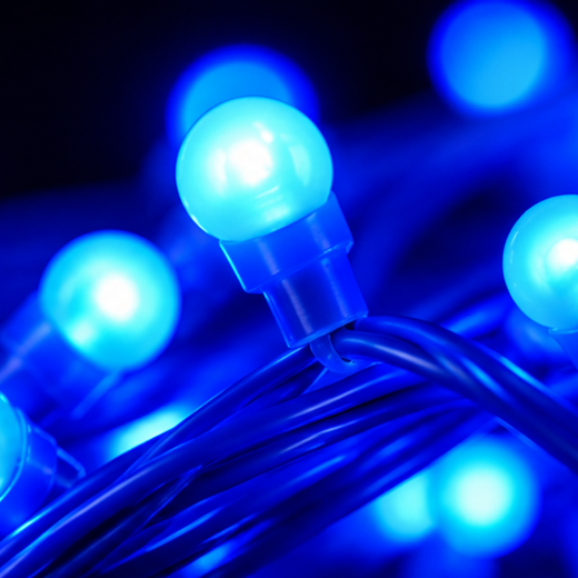 20M Pixel Blue String Light (80/64 Bulb) (5 MM) (Print: 25M) ✨ - Image 2