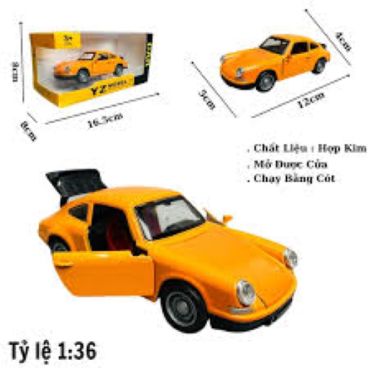 Small Die Cast Porsche - Image 4