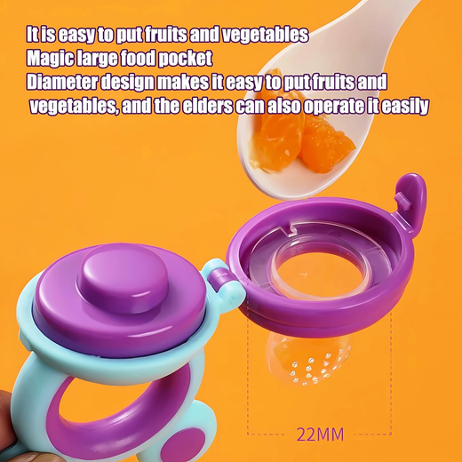 Baby Natural Fruit & Food Feeder Small - Image 4