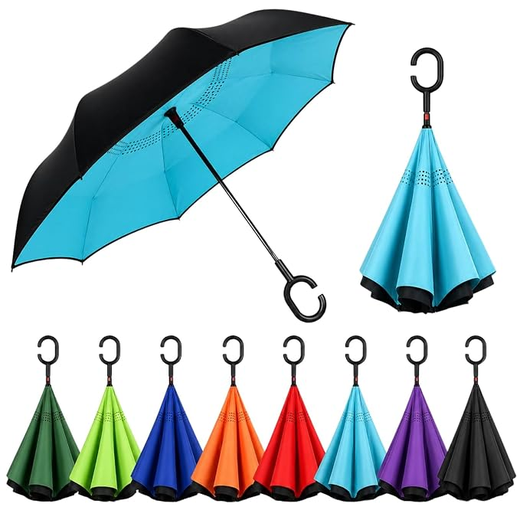 C-Shaped Handle Umbrella