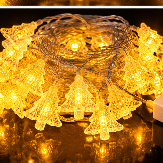 Crystal Christmas Tree Curtain Light (10 lines) ❄️✨ - Image 2