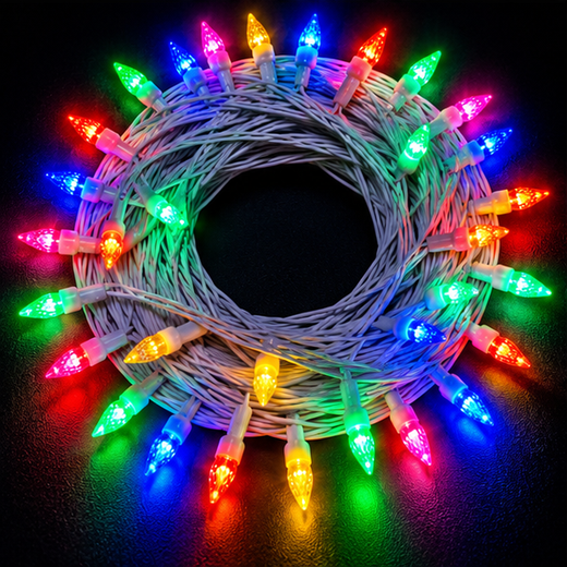 40M Rocket Multicolour String Light (42 Bulb) (Print: 55M) 🚀✨ - Image 3