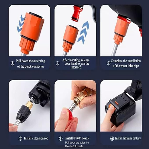 Portable Wireless Pressure Washer Gun - Image 3