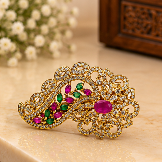 Flower Designed Hiar clip - Image 2