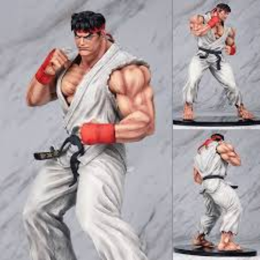 Ryu Street Fighter Battle Pose PVC Figure - Image 2
