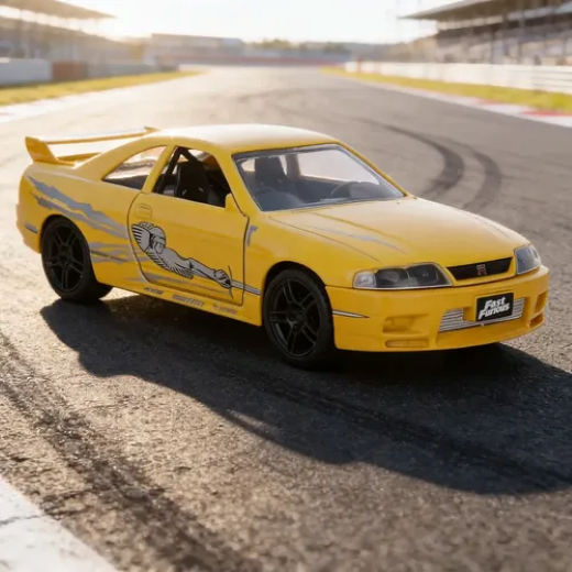 Jada Toys Fast & Furious Leon's Nissan Skyline GT-R 1:32 Die-Cast Car - Image 3