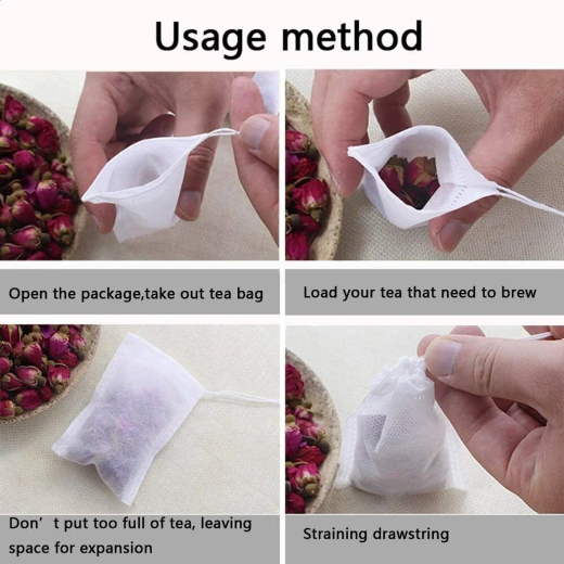 Green Tea Bag 100PCS - Image 2
