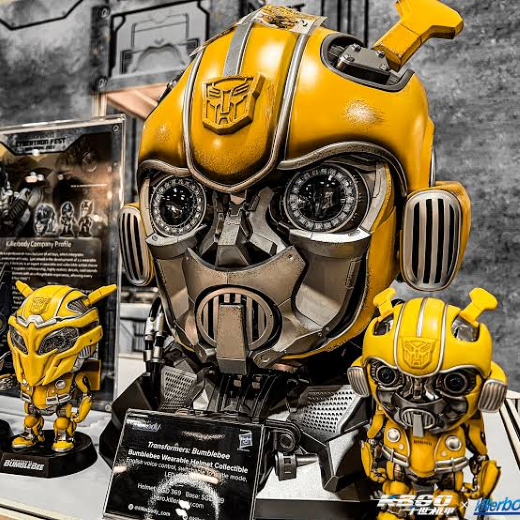 1:1 scale wearable Bumblebee helmet - Image 4
