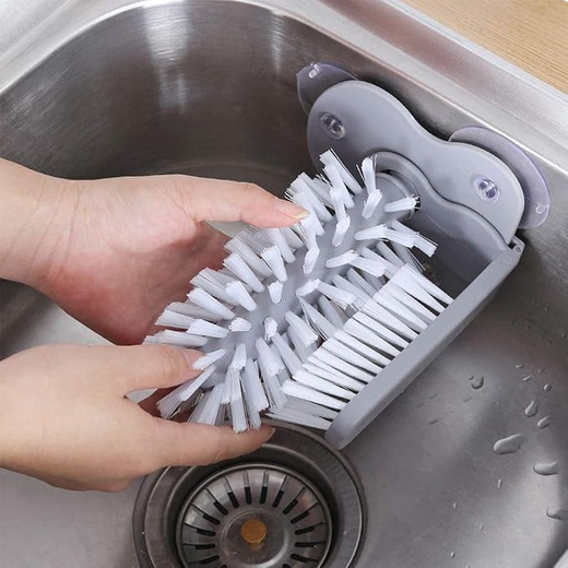 Glass Washer with Double Sided Brush