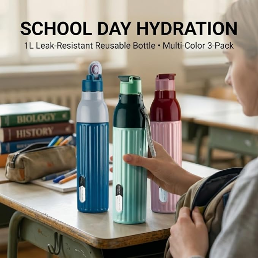 1000ml Aqua plastic Bottle