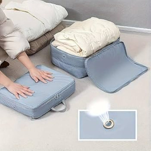 Portable Travel Blanket Bag With Handle