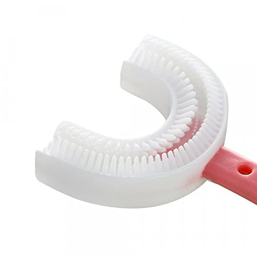 U Shaped Silicone Toothbrush for Kids - Image 3
