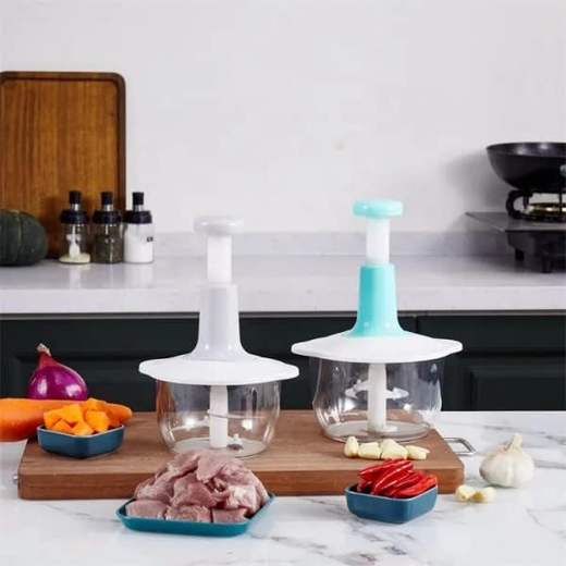 Mini Vegetable Push Chopper - Image 4