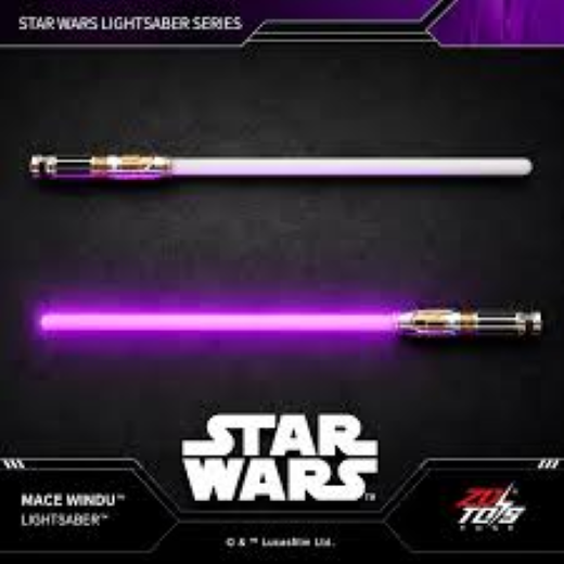 6 Pc Display Box - ZD Toys Light Saber "Mace Windu" 1961-05 (Net price 2550/pc) - Image 3