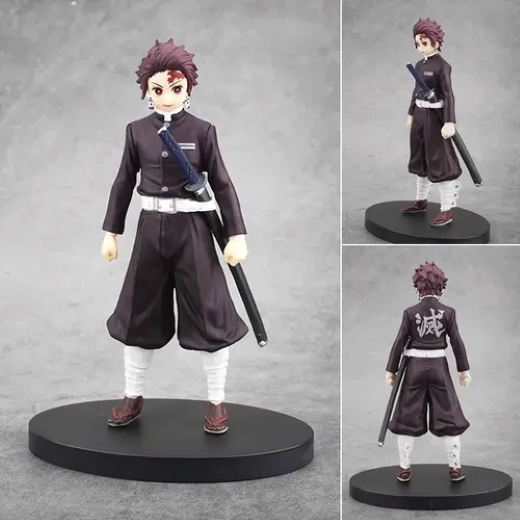 5 Pcs - New Tanjiro Standing Figure (Brown Clothes) (Eff price 130) - Image 3