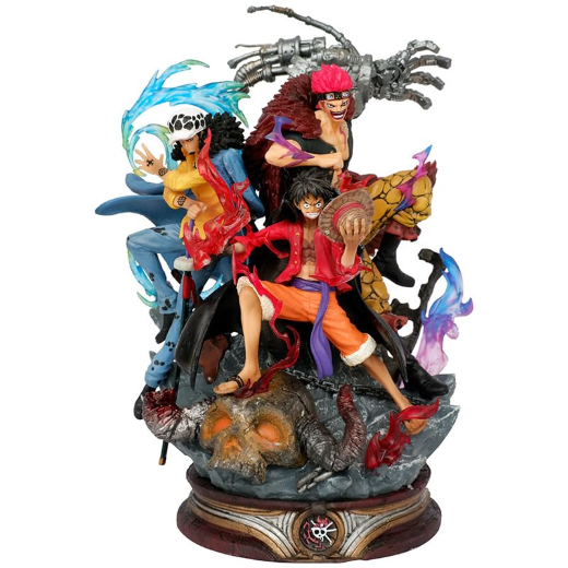 Monkey D. Luffy Trafalgar Law Eustace Figure, 1/6 Scale Figure - Image 4