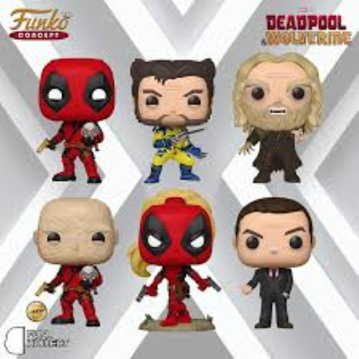 6pcs- Deadpool funny pop - Image 2