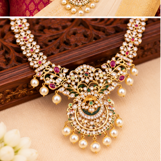 Long Gold Necklace - Image 3