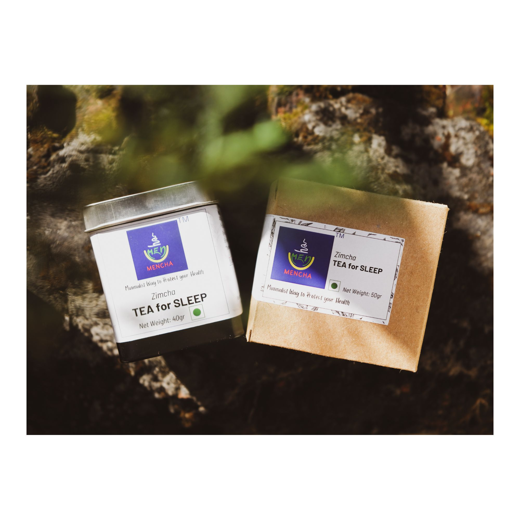 MENCHA - Sleep Tea Tin 40gr - Caffeine Free - Himalayan Herbal Blend for Better Sleep | Relaxation | Reduce Headaches, Stress & Anxiety | Antioxidant - 50 Cups - Image 4