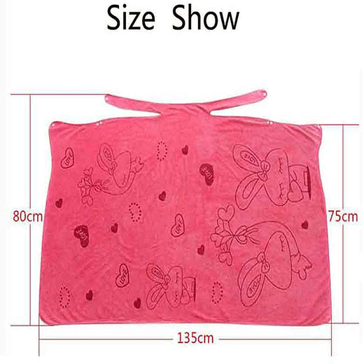 Womens Wearable Bath Towel Lady - Image 2