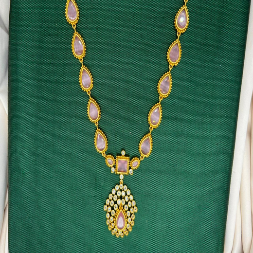 Long Gold Necklace - Image 2
