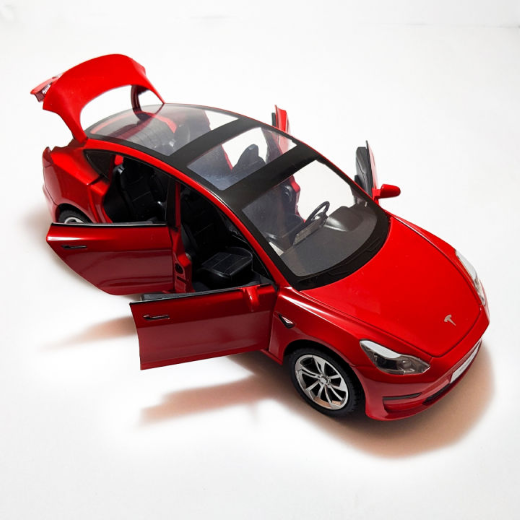 Mini Tesla Car Diecast - Image 3