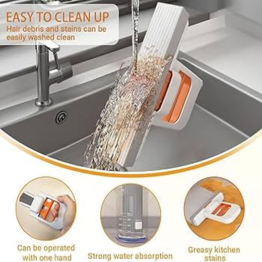 Mini Foldable Desktop Mop - Image 3