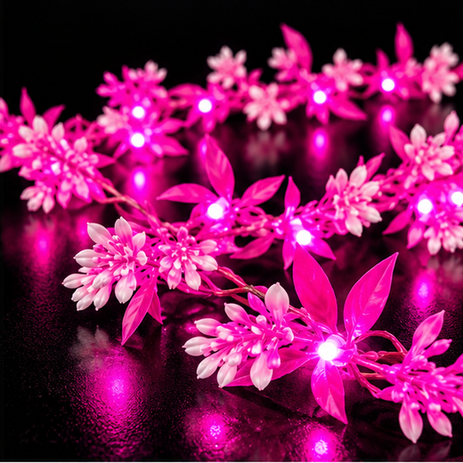 32 Bulb Pink Light Patta String Light ✨ - Image 2