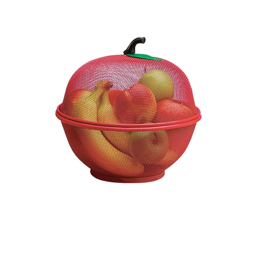 Apple Shape Net Fruits Basket