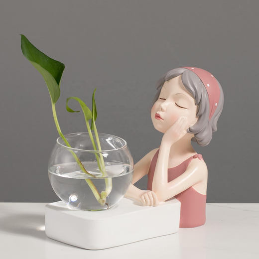 Ceramic Lighting Glass With Girl Gift Set - Image 3