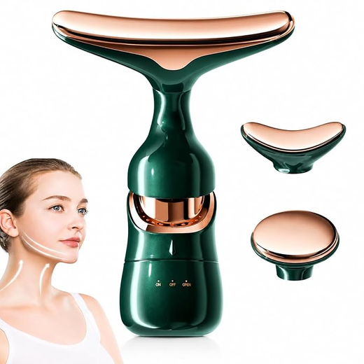 4D 3-in-1 Anti Wrinkle Face Neck & Eyes Massager