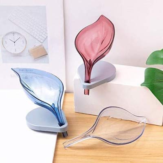 Leaf Water Drain Soap Holder (Pack of 2)
