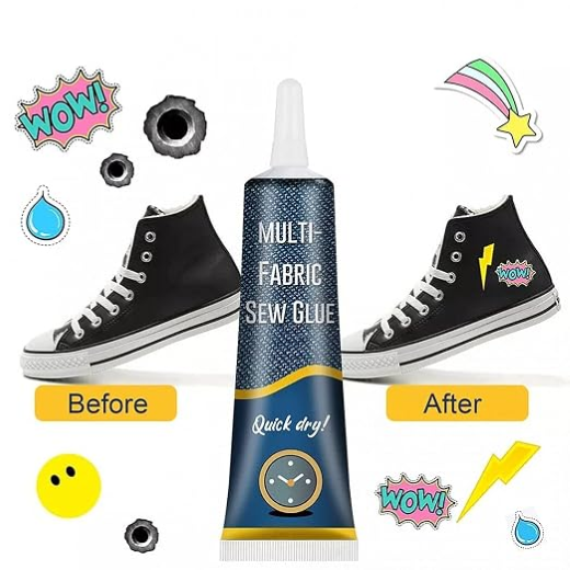 Instant Fabric Sew Glue