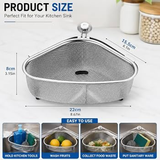 Steel Sink Corner - Image 4