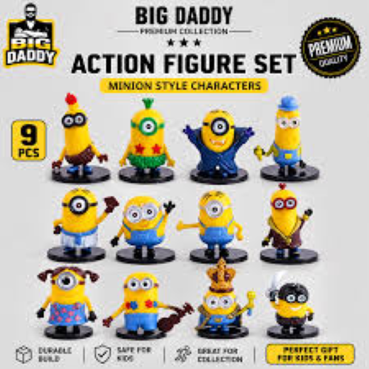 Minion set of 12 New hatty
